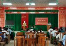 UBND xã Phùng Minh xây dựng mô hình “Chính quyền thân thiện vì nhân dân phục vụ” 