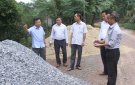 Thường trực HĐND huyện giám sát tại xã Cao Thịnh