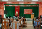Ủy ban nhân dân xã Phùng Minh tổ chức hội nghị sơ kết thực hiện nhiệm vụ kinh tế, văn hóa - xã hội 6 tháng đầu năm 2024