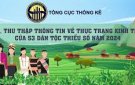 Điều tra, thu thập thông tin về thực trạng kinh tế - xã hội của 53 dân tộc thiểu số